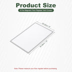 YOKIVE 6 Pcs Magnetic Floor Vent Covers, Floor Register Cover PVC Mesh Air Vent - Image 2