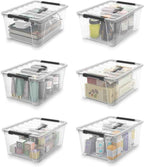 WYT Clear Storage Latch Bins