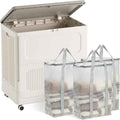 HAIXIN HOME 130L Stackable Storage Bin