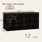 DINZI LVJ Shoe Storage Bench