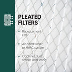 EconoHome 20x25x4 AC Furnace Pleated Air Filter MERV 11 Replacement – Allergen - Image 4
