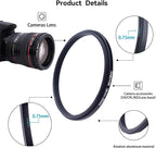 58mm Lens to 55mm Camera Lens Adapter, 58mm-55mm Filter Step-Down Ring - Image 3