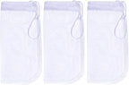 ALEGI Media Filter Bag Aquarium Extra Fine, Reusable 180 Micron Drawstring Mesh by ALEGIAquarium