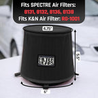 FILTERWEARS Pre-Filter F102K For SPECTRE Air Filters 8131 8132 8136 8138 K&N - Image 3