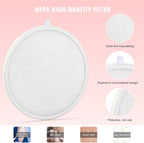 4 Pack Reusable HEPA Filters for MelodySusie Nail Dust Collector, Compatible - Image 4