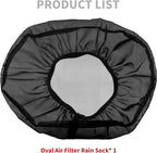 HDBUBALUS Motorcycle Air Filter Rain Sock Dustproof Protective Cover Fit - Image 5