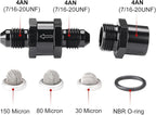 4AN Inline Fuel & Oil Feed Filter Set - Image 2