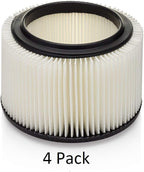 Craftsman 3 & 4 gal. Replacement Filter by Kopach, 4 Pack, Deluxe Fine Particle - Image 2