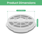 6 Pack HEPA Filter Replacement for Frida Baby Air Purifier 3 in 1, Compatible - Image 2