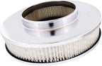 United Pacific S1107 Chrome 10" Air Cleaner Assembly, Low Profile, Die-Cast - Image 4