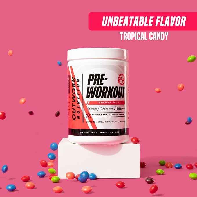 Outwork Nutrition Preworkout for Men & Women