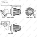 Big Sucker cone Air filter intake - Image 5