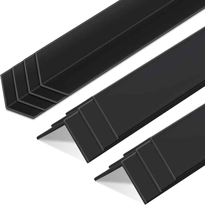 Sasylvia 10 Pcs Wall Corner Protector Guards, Vinyl 1-1/8 x 48 Inches Corner