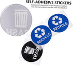 8pcs Trash Can Stickers for Easy Waste Sorting Self-Adhesive Rubbish Bin Labels - Image 7