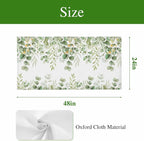 Fluorescent Light Covers for Ceiling Lights Sage Green Eucalyptus Leaves - Image 7