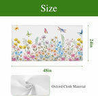 Fluorescent Light Covers for Ceiling Lights Spring Flowers Magnetic Light - Image 7