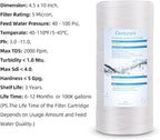 Geekpure 10 Inch String Wound PP Sediment Replacement Filter Cartridge - Image 4