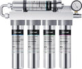 Vortopt Under Sink Water Filtration System-NSF&CEC Certified, Stainless Steel by Vortopt