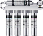 Vortopt Under Sink Water Filtration System-NSF&CEC Certified, Stainless Steel by Vortopt