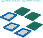 HOODELL 3 Pack 491588S Air Filter - Image 2