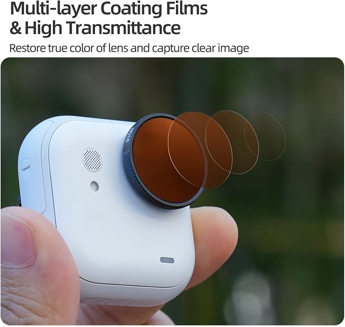ND16/PL Filter Compatible with Insta361 GO Ultra Camera ND Lens Filter - Image 7