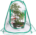 Mini PVC Greenhouse Cover Portable Insulated Pop Up Flower House - Image 4