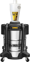 Dewalt Dust Separator with 10 Gal Stainless Steel Tank, 99.5% Efficiency by DEWALT