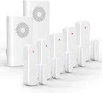 Wireless Door Chime, Door Open Sensor Alarm When Entry Business/Office/Store