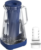 GLACIER FRESH 10 Cup Purela Glass Water Pitcher by GLACIERFRESH