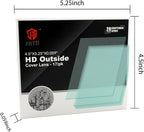 17pcs Welding Helmet HD Outside Cover Lens 4.5"X5.25"X0.059" - Image 7