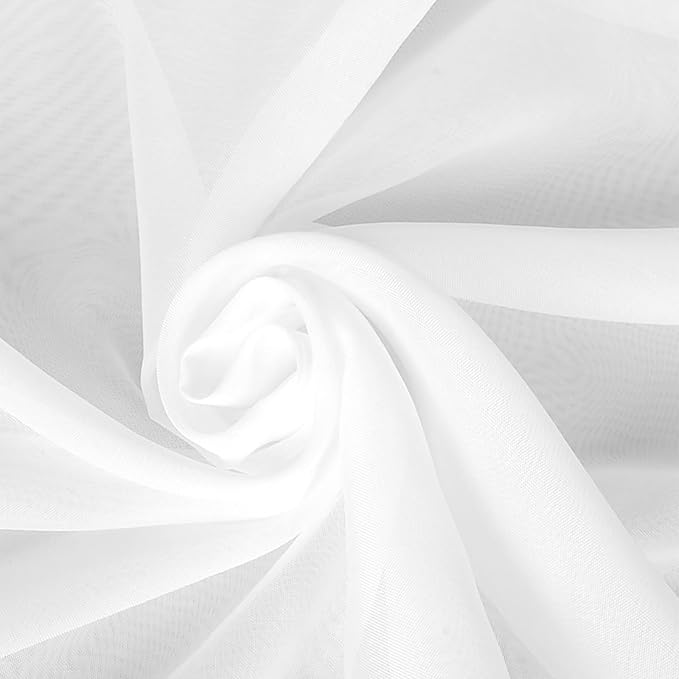 Ocean Corals Sheer Valance Curtains, Summer Beach Coral Sea Stars Light - Image 8