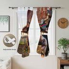 Farm Cows Living Room Curtains 84 Inch Length, Window Curtains Tab Top - Image 5