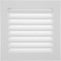 Repa Market 8" x 8" Inch Galvanized Steel White Soffit Air Vent Cover by RepaMarket