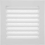 Repa Market 8" x 8" Inch Galvanized Steel White Soffit Air Vent Cover by RepaMarket