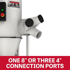 JET Cyclone Dust Collector, 2-Micron Filter, 3 HP, 230V 1Ph - Image 5