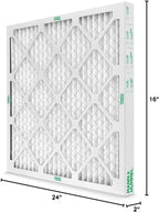 Mann+Hummel 16x24x2 MERV 8 Pleated HVAC AC Furnace Air Filters. 4 Pack. - Image 7