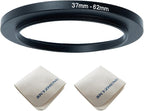 37mm Lens to 62mm Camera Lens Adapter 37mm to 62mm Step Up Ring Adapter Ring by SKYZHENG