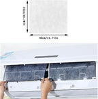 10 Pack Mini Split Air Conditioner Vent Filters Cover Anti-Dust Secondary Air - Image 2