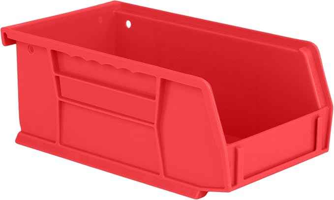 Hudson Exchange 7-1/2" x 4" x 3" Plastic Stackable Storage Bin and Hanging