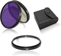 43mm UV/CPL/FLD Lens Filter Kit by WOKYO