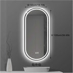 Bathroom Mirror with LED Lights，Bathroom Led Mirror ，Backlit Bathroom Mirror - Image 2