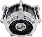 Harley Air Cleaner Turbine Intake Chrome Filter Kit Cnc Cut - Image 2