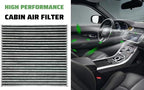 3 PACK QTC285 CABIN AIR FILTER for Camry, Highlander, Replacement for CF10285 - Image 5