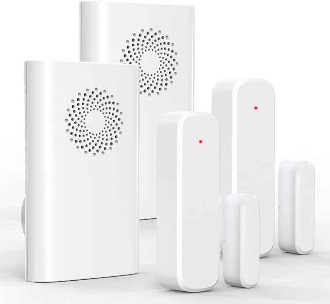 Wireless Door Chime, Door Open Sensor Alarm When Entry Business/Office/Store