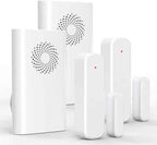 Wireless Door Chime, Door Open Sensor Alarm When Entry Business/Office/Store
