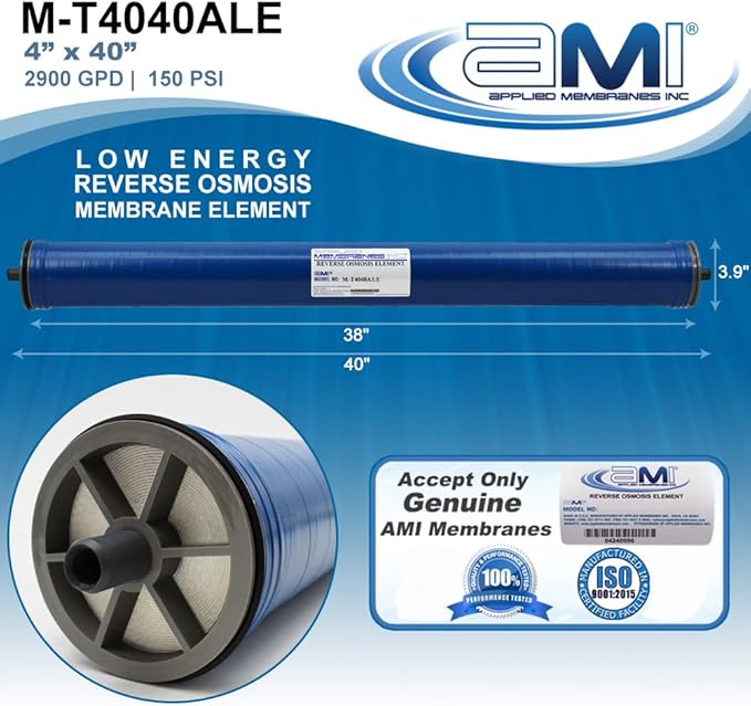 4x40 Low Energy Reverse Osmosis Membrane Element - Image 3