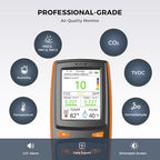Air Quality Monitor, Indoor Air Quality Tester - Image 2