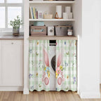 Easter Kitchen Curtains 45 Inch Long 2 Panel Set, Rod Pocket Window Treatment - Image 7