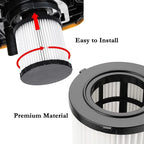4 Pack DCV5801H Wet/Dry Vacuum HEPA Replacement Filter Compatible - Image 5
