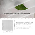 Nylon Mesh Fabric, 60 80 100 120 200 250 300 350 400 500 Mesh Filter, Reusable - Image 6